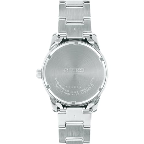 Seiko Watch Men's Seiko Selection Spirit Smart Solar Watch with Sapphire Crystal, Anti-Magnetic, and Easy Adjustable Band (SBPX063)