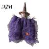 Holiday Celebration Hanging Pendants Halloween Witch Doll Ornaments, Spooky Cat Pumpkin Unique Decor Decoration for Tree, Home Party Kitchen