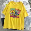 Peace Love Hippie Soul Printing Female T-Shirt Summer Cool Short Sleeve Breathable Cotton Tops Street Loose T Shirt Women