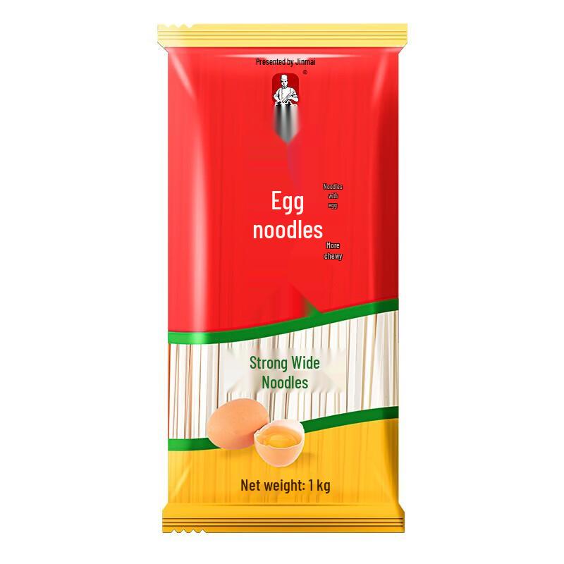 Jinmailang Hand-Pulled Egg Wide Noodles