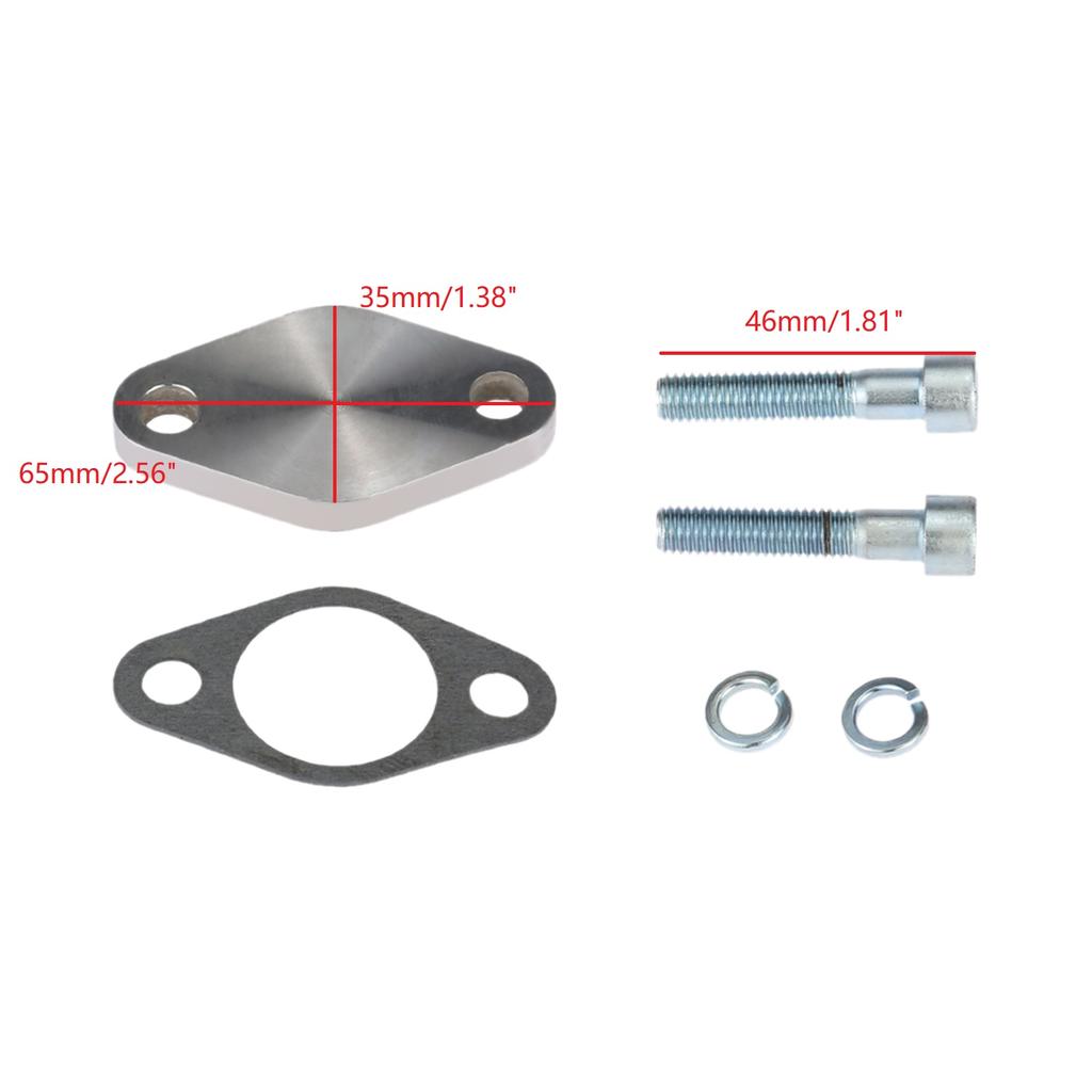 8mm AGR-Ventil Blindplatten-Kit für BMW E53 E65 E66 E38 E39 E46 E90