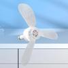 Odnímatelný elektrický ventilátor AC85-265V E27 Šroubovací ústí Ventilátor Přenosný stropní ventilátor Obývací pokoj