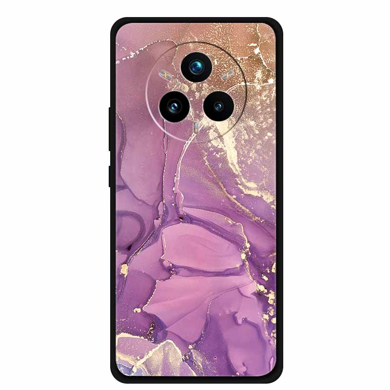 For OPPO Realme 14 Pro Case Marble Soft TPU Phone Back Cover For Realme 14 Pro Plus Pro+ Shockproof Silicone Mica Painted Coque