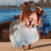 C-Chucky C-Child's P-Play Bath Towel Microfiber Soft Water Absorbing Breathable For Girl Kids Decorative Cartoon Beach Towel