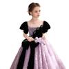 Girls' High-End Hepburn Style Princess Winter Evening Gown