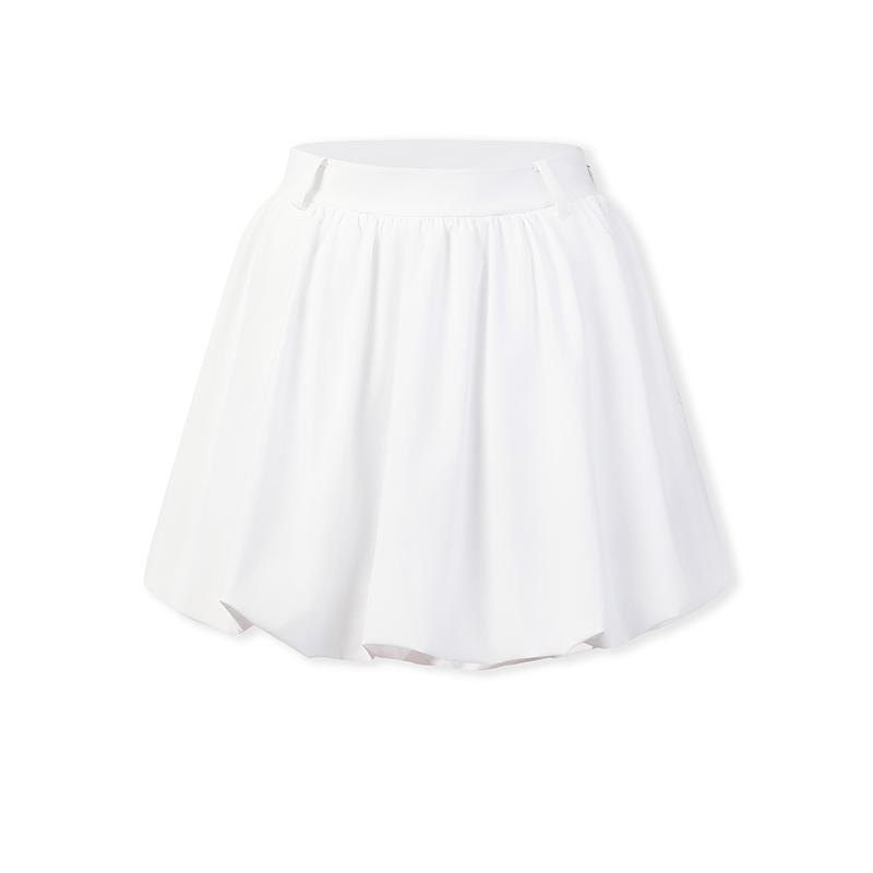 

FILA Golf Series Simple Cute Comfortable Solid Color Casual Skirt Women skirts A11W625324FWT M