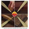 Tungsten Steel Coarse Tooth Hand File for Woodworking & Chainsaw - Wear-Resistant, Fine Finish