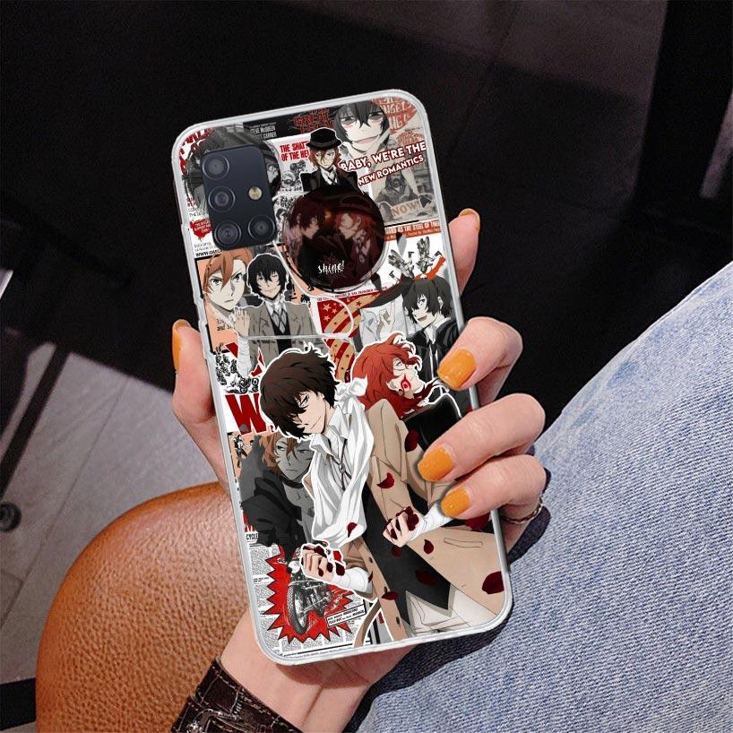 Bungo Stray Dogs Poster Anime Phone Case For Samsung Galaxy A52 A32 A22 A12 A51 A31 A50S A30S A20S A10S Note 20 Ultra 10 Plus S1