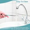 4Pcs Auto Sunroof Drain Cleaning Tools, 118/59 Inch Flexible Brush Long Pipe Cleaners, Tube Cleaning Brush Slim Dredging Tool for Car, Refrigerator,