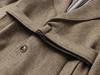 Herrarnas High-End Scoundrel Cool Wool Trenchcoat: Höst/Vinter Superlång Stil