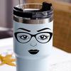 6 Sheets Face Stickers Lips Eyes Eyebrows Nose Decals Self Adhesive Woman