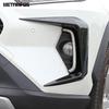 Front Fog Light Lamp Eyelid Eyebrow Trim For Toyota Rav4 Rav 4 Limited/LE/XLE/Hybrid -2024 2025 Carbon Fiber Car Accessories