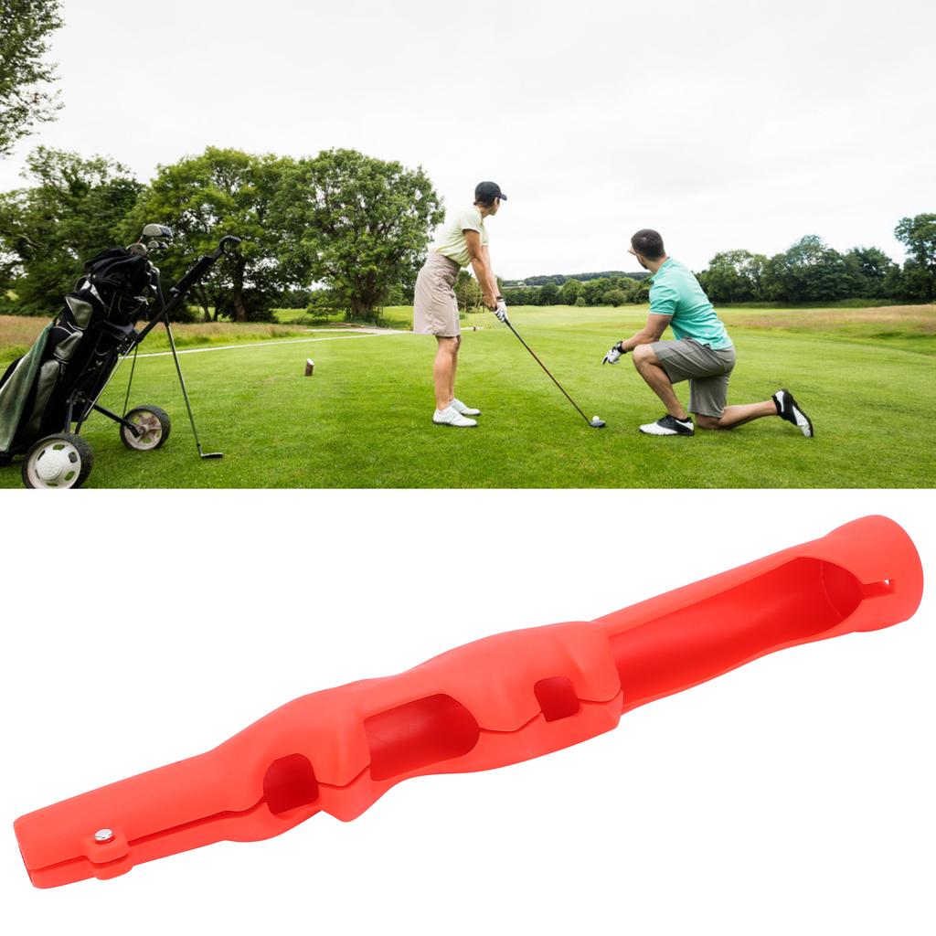Swing Training Grip Standard Teaching Aid RightHanded LeftHanded Practice   Part(Red )