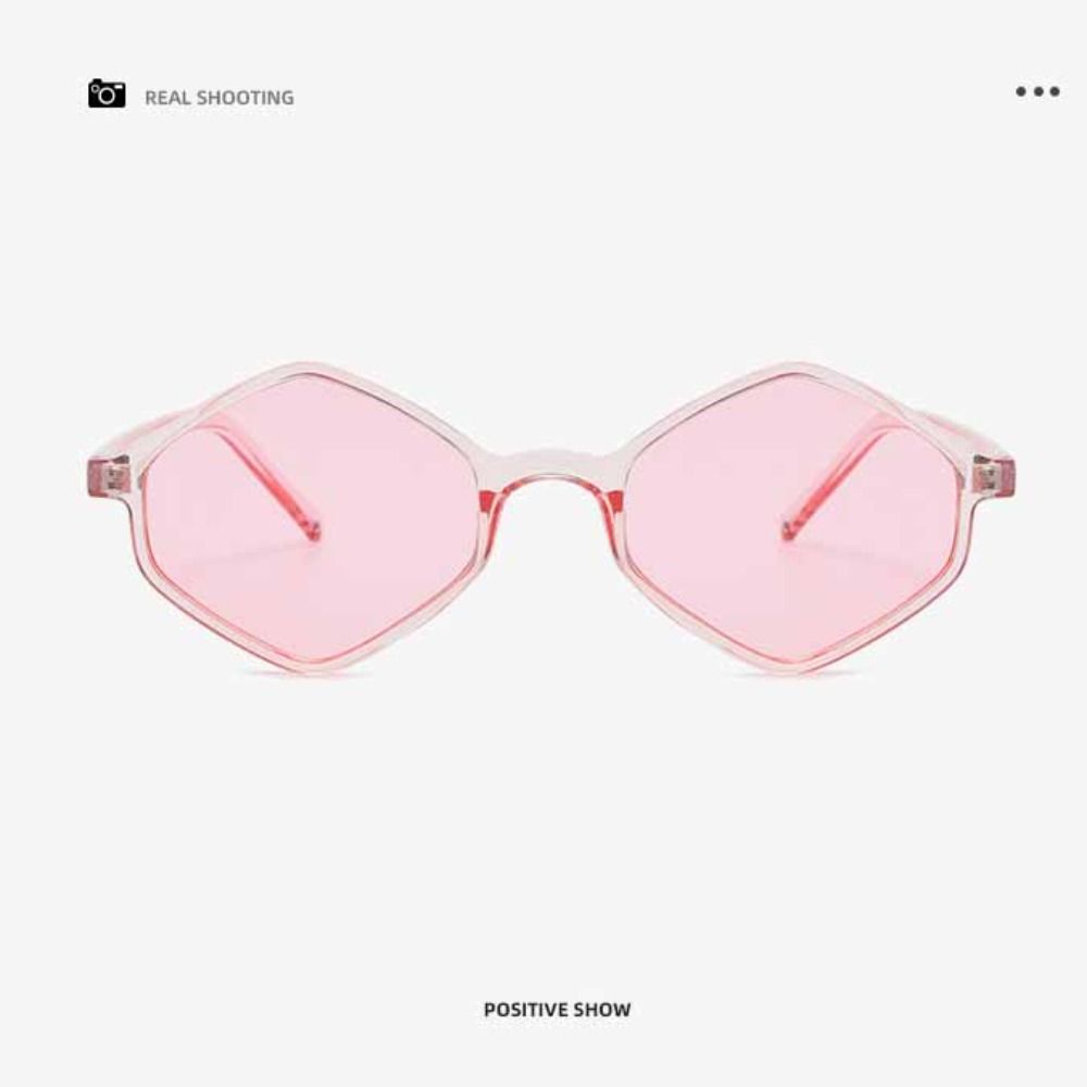 Lightweight Metal Eyewear Vintage UV400 Sun Glasses Fashion Rhombus Leopard Sunglasses Holiday