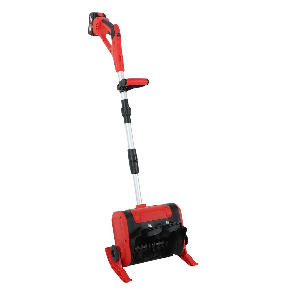 Cordless Snow Shovel Electric Snow Blower Foldable Battery Powered Snow Removal Machine 26.2ft Throwing Distance