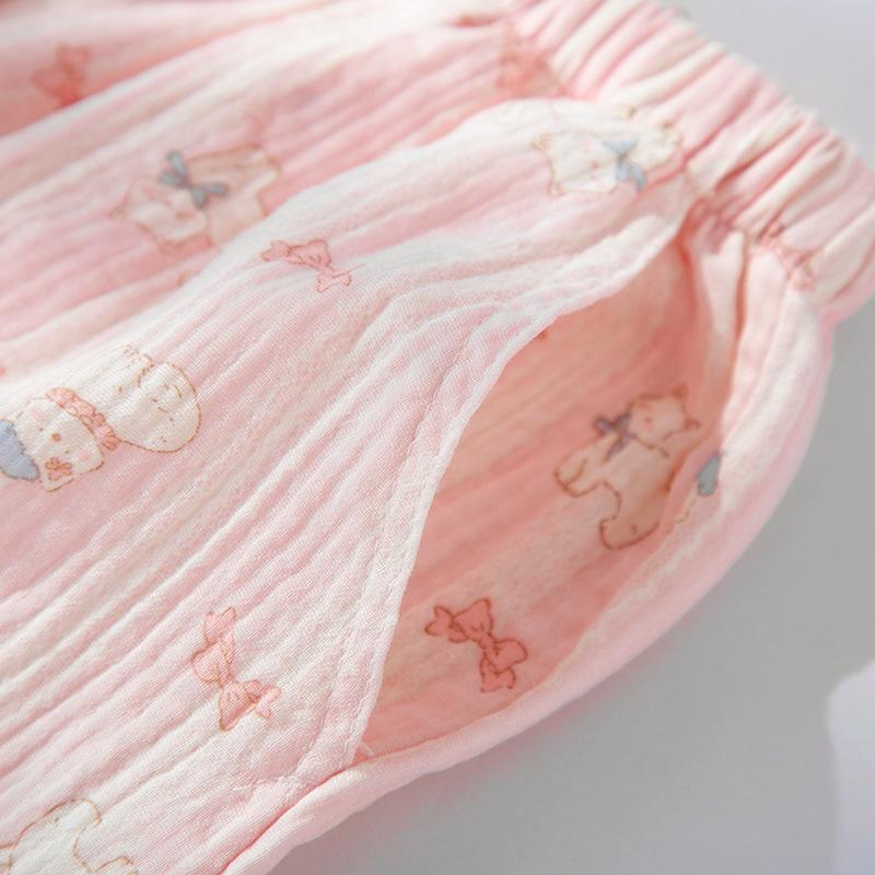 Women's Spring & Autumn Cotton Long Sleeve Pajama Set with Pockets - Wearable Outdoors