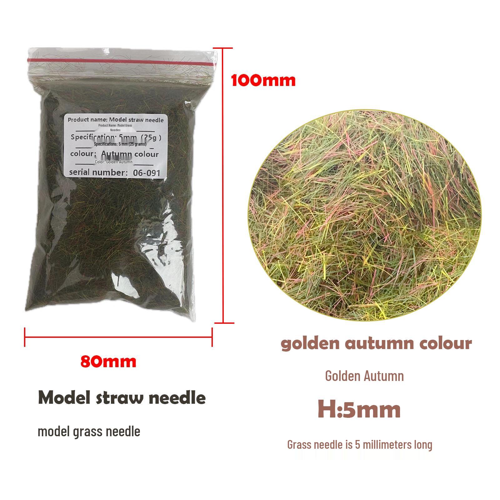 

Миниатюрная травяная пудра 5 мм для модельных железных дорог и микроландшафтов