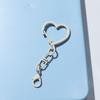 Heart Figure Eight Lobster Clasp Keychain DIY Beads Bag Pendant Accessories
