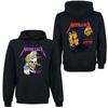 METALLICA Banda Rock Vento Sombrio Moletom Masculino Street Hip Hop Top Suéter Confortável com Capuz Outono_Inverno Personalidade Roupa Masculina