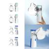 Handheld Steam Inhaler with Mouthpiece Mesh Nebulizers for Home Asthma Couch green