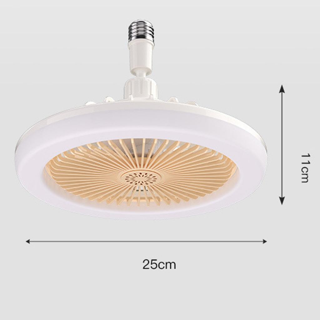 Modern Aromatherapy Fan Light E27 Hanging Light with Fan for Bedroom Living Room with Remote
