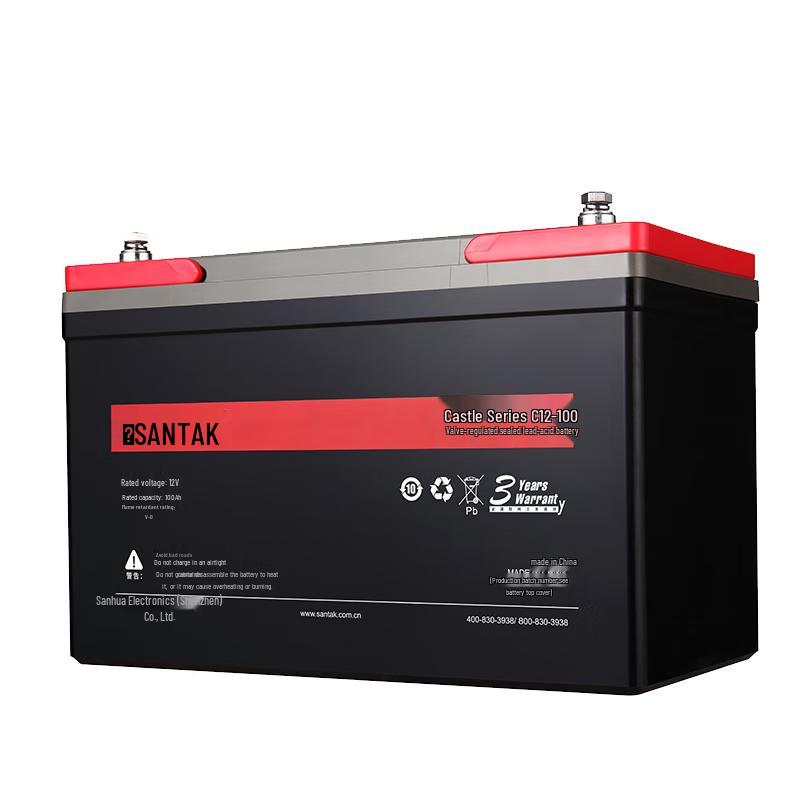 SANTAK C12-100AH Maintenance-Free Lead-Acid Battery 12V