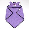 Pet Bathrobe Soft Strong Absorbent Fast Drying Hooded Microfiber Cat Dog Bath Towel for Teddy Puppy