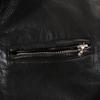 LITHIUM HOMME Made In Japan Cowhide Leather Single Riders Jacket 44 Black Men's Used