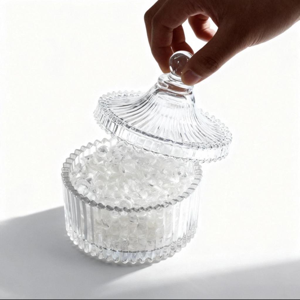 Demagnetizing Stone & Bowl Crystal Purification Set for Bracelets & Displays