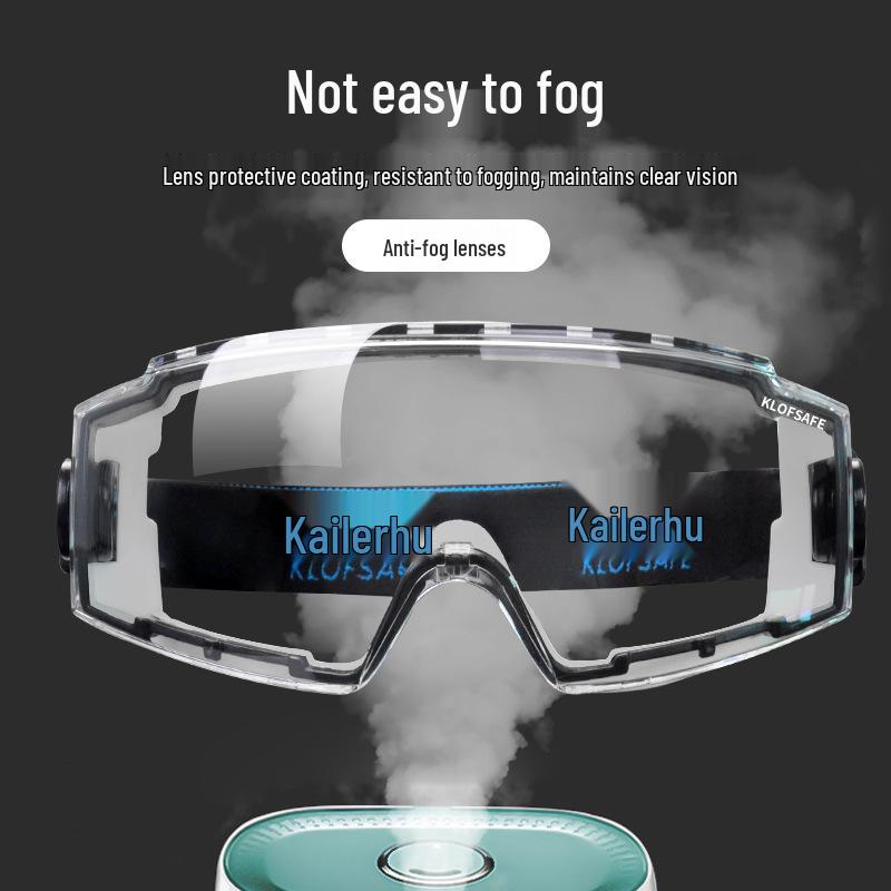 Kailleh KE003 Anti-Splash Impact-Resistant Protective Glasses for Lab, Cycling, and Dust Resistance.