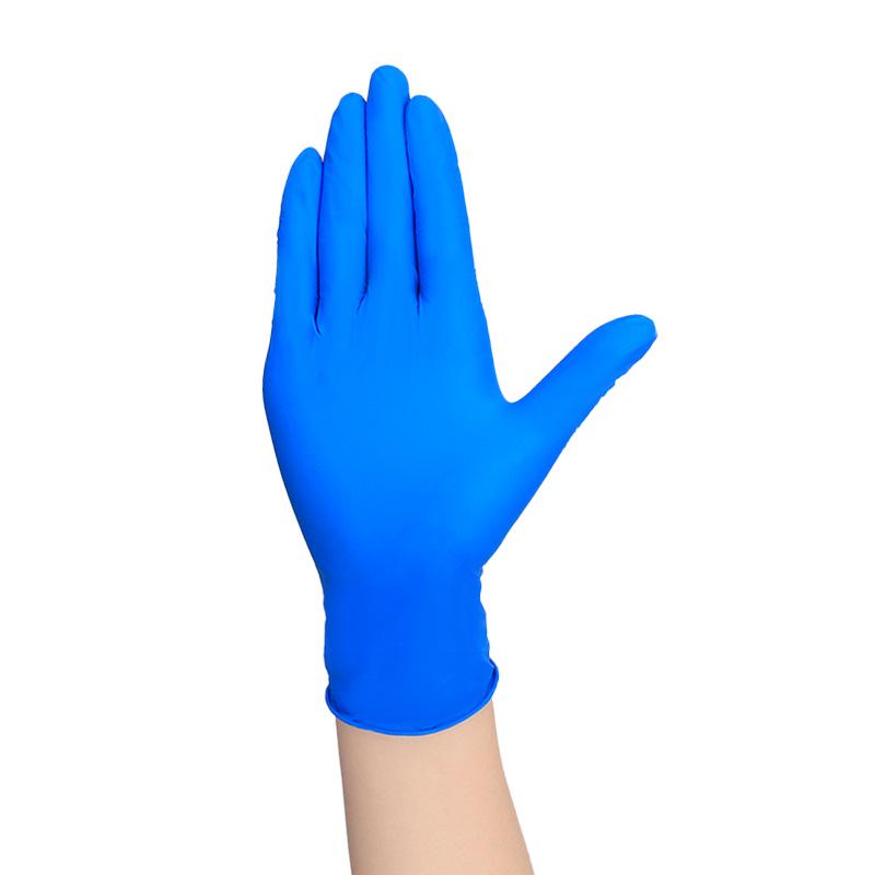 Thickened Non-Slip Disposable Nitrile Gloves: Oil, Acid & Alkali Resistant for Protective Household Cleaning