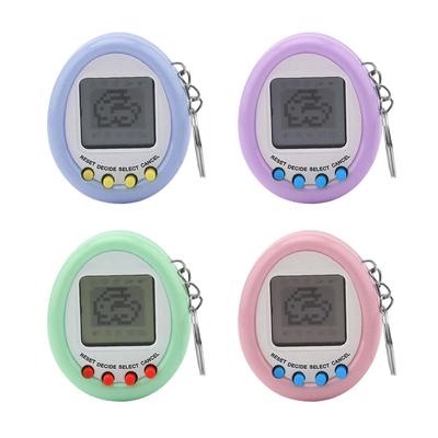 Electronic Pets Game Toys Nostalgic Pet Vintage 90S Keychain Ornament Play Toys Gift for Children Holiday Party