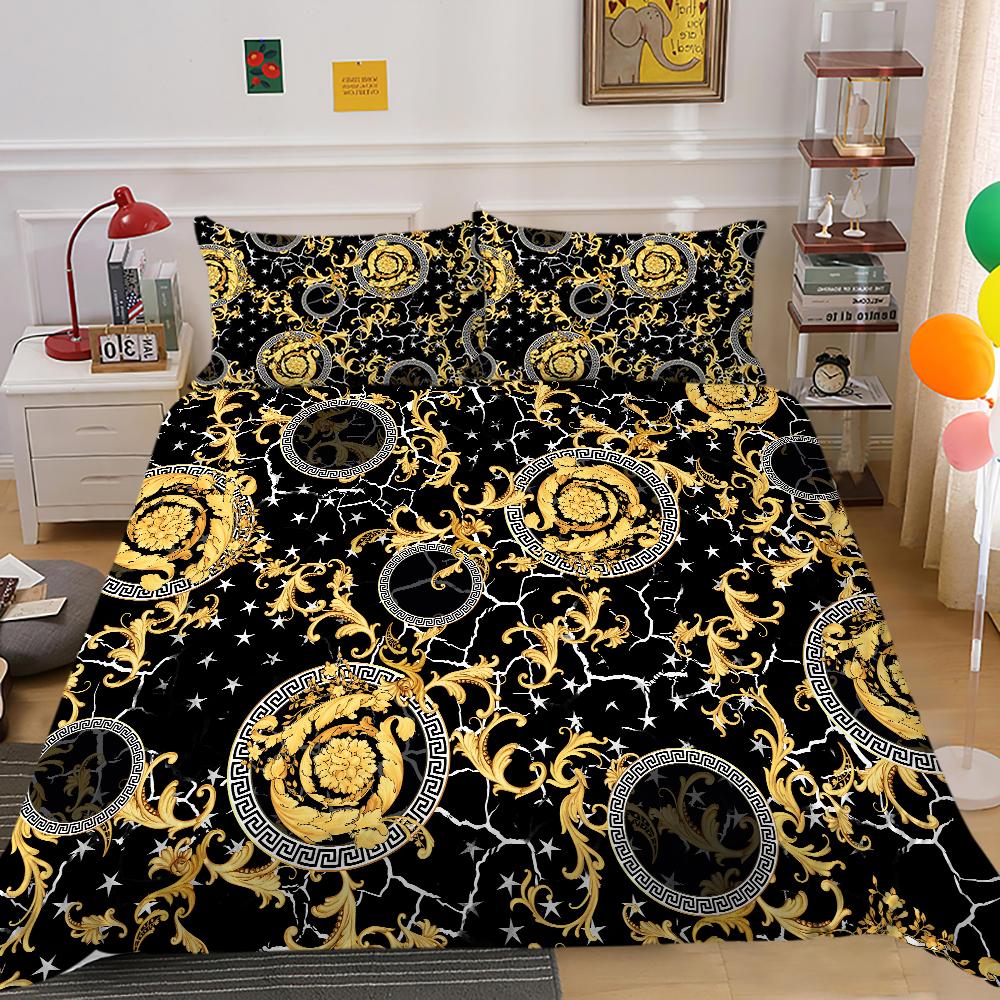 Classic Luxury Series Bedding Set Luxury Duvet Cover and Pillow Case 2/3 AU240 * 270 Washable and Quick Drying Bedding Sets