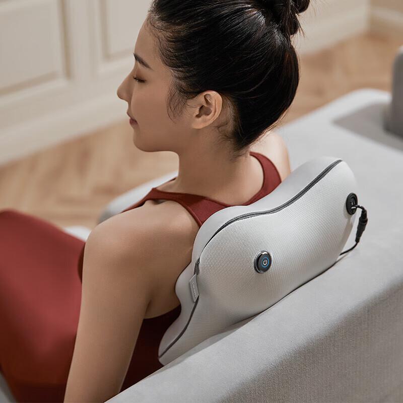 Philips Electric Heated Neck & Back Massage Pillow CN Plug (adapter Included)