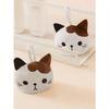 1pc Cute Cartoon Cat Hand Towel - Towel For Bathroom And Kitchen - Absorbent And Dual-Use Wipe Towel Home Bathroom Decor Summer