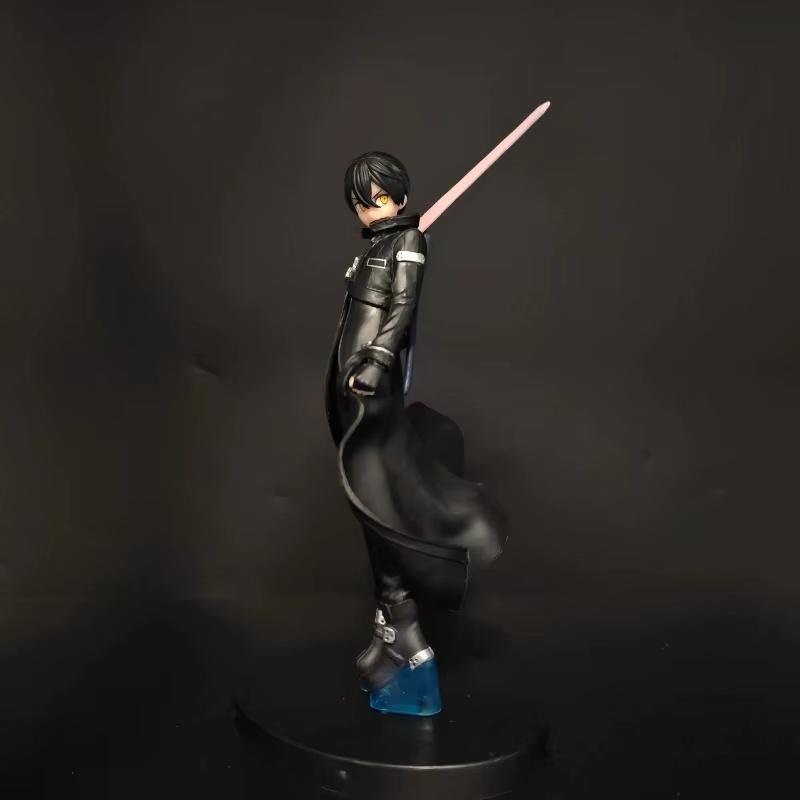 Sword Art Online Kirigaya Kazuto Figurka Stojąca, Statua Akcji z PVC, Wykwintna Figurka Kolekcjonerska, Idealny Prezent Anime W magazynie