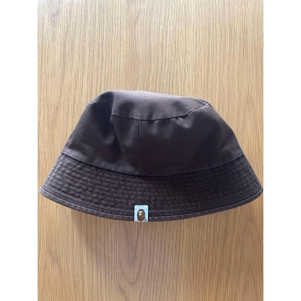 Used A BATING APE reversible bucket hat beige/brown