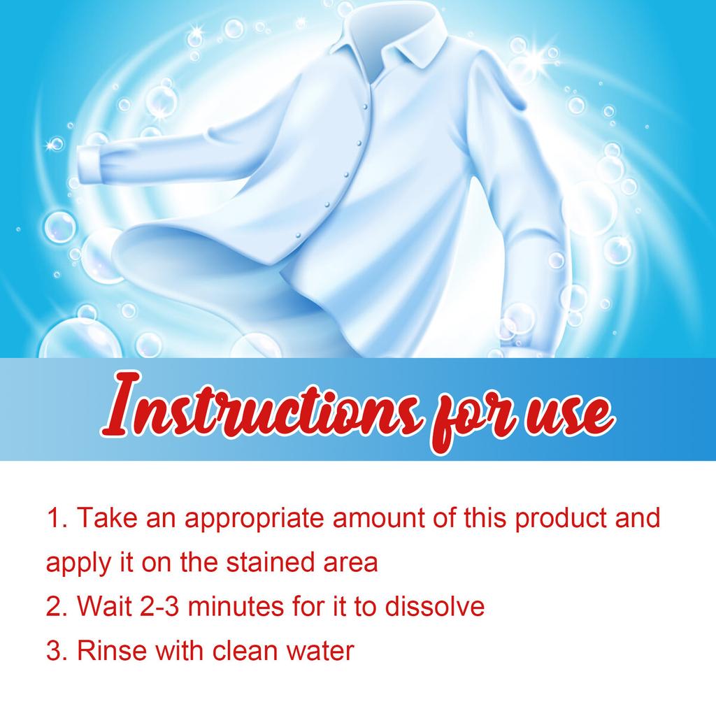 JUE-FISH Biological Enzyme Cleaner for Clothing Cleaning Removing Yellow Stains Stubborn Oil Stains and Laundry Detergent