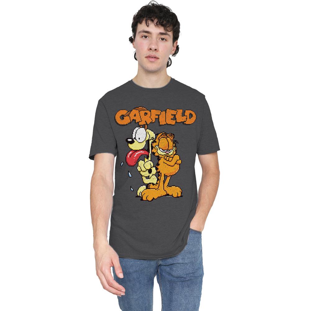 Garfield Unisex Adult The Game T-Shirt
