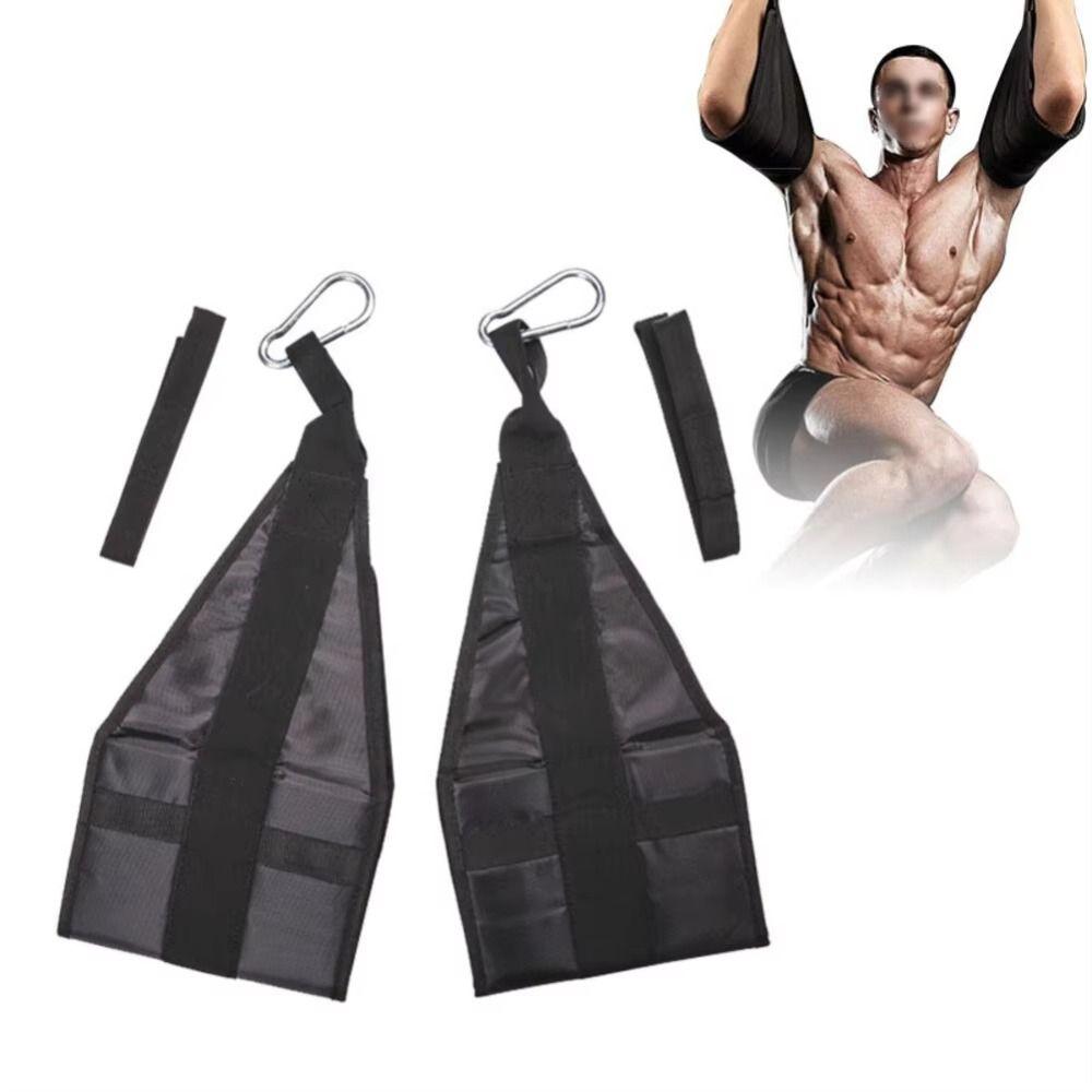 Suspension Fitness AB Sling Straps Rip-Resistant Pull Up Ab Straps  Abdominal Muscle