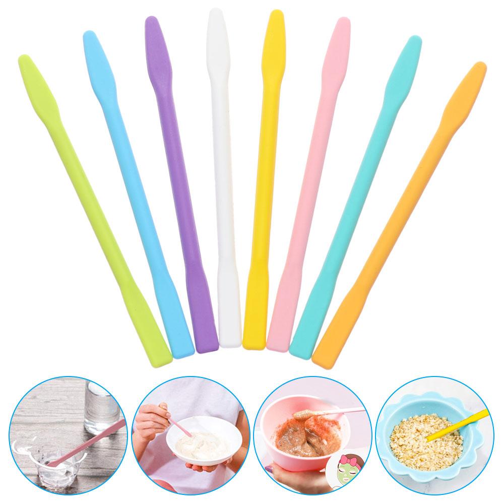 Silicone Stir Stick Color Modulation Cup Dispenser Beauty Stick Adjusting Rod Epoxy Resin Jewelry Making DIY Tool Accessories