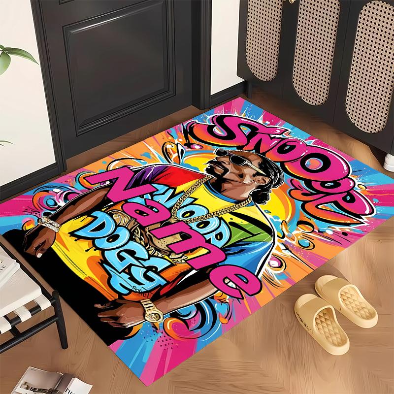 Snoop Dogg (1) Personalized Name Office Carpet Stylish Decor for Living Room Bedroom Kitchen