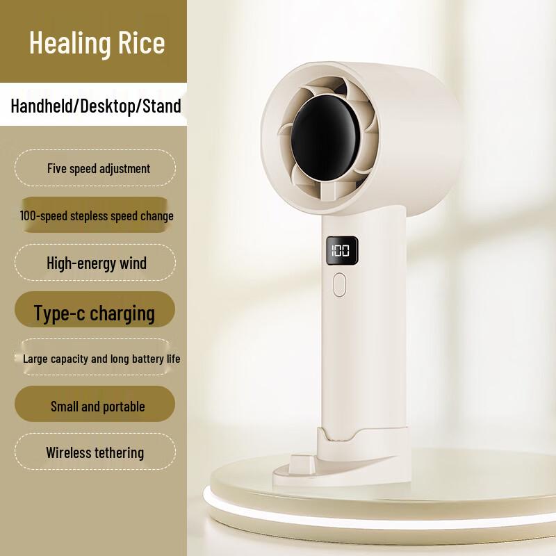 ZISIZ High-Speed Turbo Handheld Fan