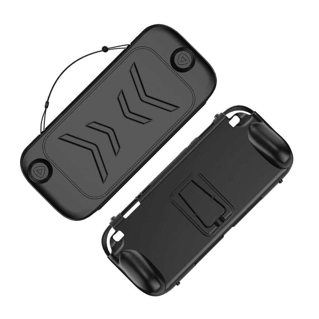 Game Control Case Fit for   2 Detachable Ergonomic Design Game Console PC Front TPU Back 360 degrees  Full Protective Case with Stand