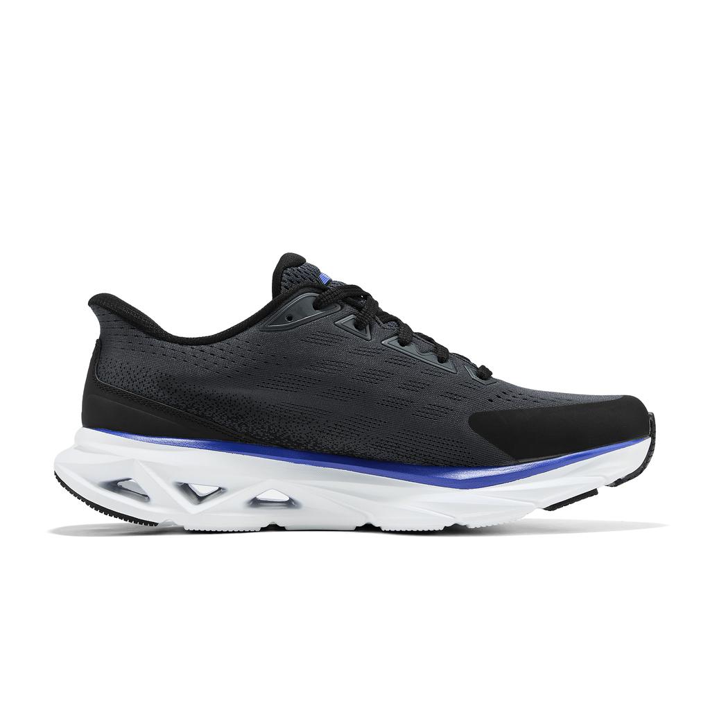 Skechers Go Comfortable Durable Breathable Low Top Running Shoes Men Sneakers Black Gray 221040-BKCC