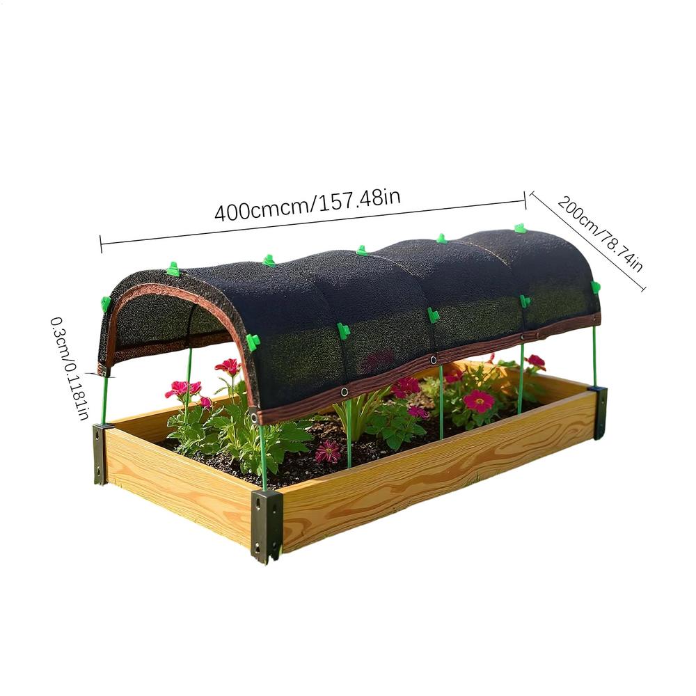 Vegetable Plant Shade Cloth UV Resistant Breathable Fabric Netting Garden Patio Sunblock Cover Heat Insulation Shade Cloth
