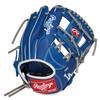 Rawlings Dodgers HYPER TECH MLB TEAM GJ5HTMG9M Baseball Size M Glove, Softball, Junior, Kids, All-Around, (Right-Handed Thrower)