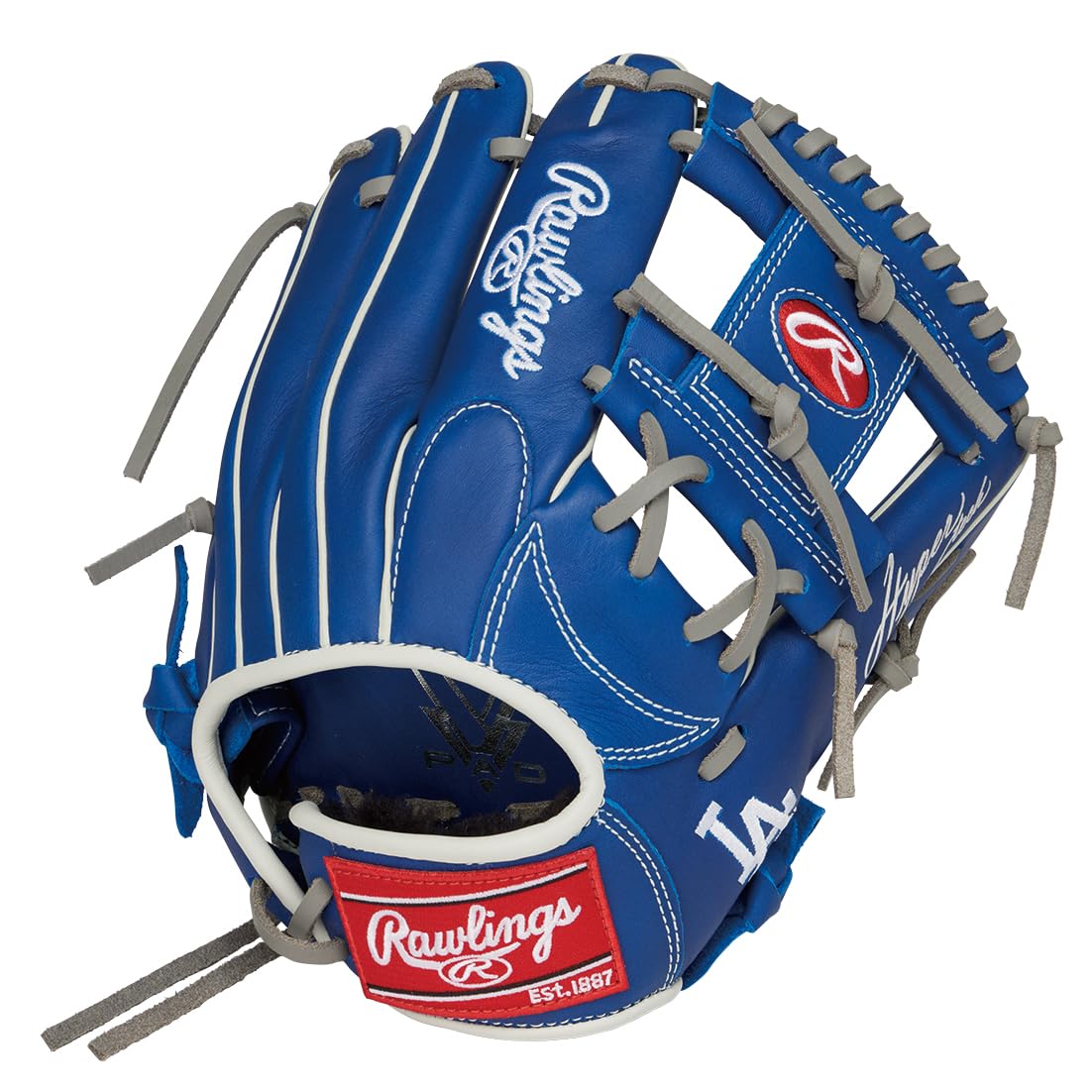 

Rawlings Dodgers HYPER TECH MLB TEAM GJ5HTMG9M Бейсбольная перчатка для софтбола, юниоров, детей, универсальная, размер M, (Бросающий правой рукой)
