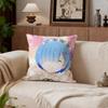 Fantasy ReZERO Cushion Cover Cushion Cover Set 4Pcs 50x50 45x45 40x40 Pillowcase Decorative Sofa Home Decor