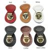 Genuine Leather Bag Lock Magnetic Button Fasteners Snap Buckles Replacement Handmade Bag DIY Clasp Accessories KZ0253